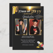 Einladung zu zwei Fotos (Vorne/Hinten)