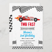 Einladung zu zwei Geburtstagen (Vorne/Hinten)