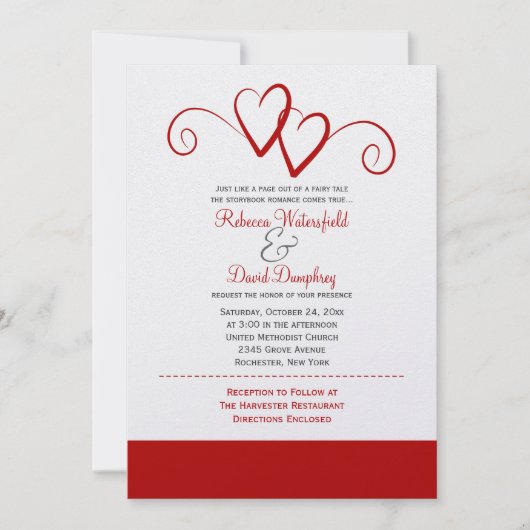 Einladung zu zwei Hochzeiten (Vorderseite)