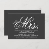 Einladung - zukünftige Frau (Vorne/Hinten)