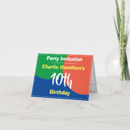 Einladung zum 10. Geburtstag