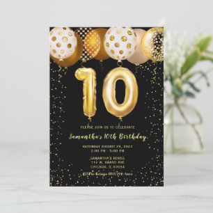 Einladung zum 10. Geburtstag 