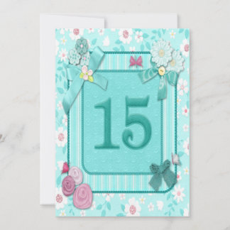 Einladung zum 15. Geburtstag