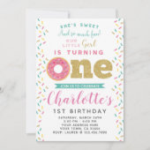 Einladung zum 1. Geburtstag (Vorderseite)