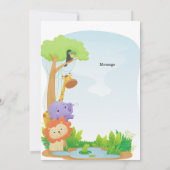 Einladung zum 1. Geburtstag (Rückseite)