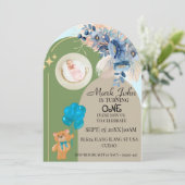 Einladung zum 1. Geburtstag (Stehend Vorderseite)