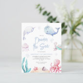 Einladung zum 1. Geburtstag (Stehend Vorderseite)