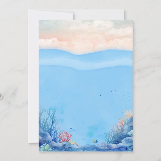 Einladung zum 1. Geburtstag (Rückseite)