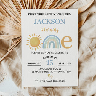 Einladung zum 1. Geburtstag