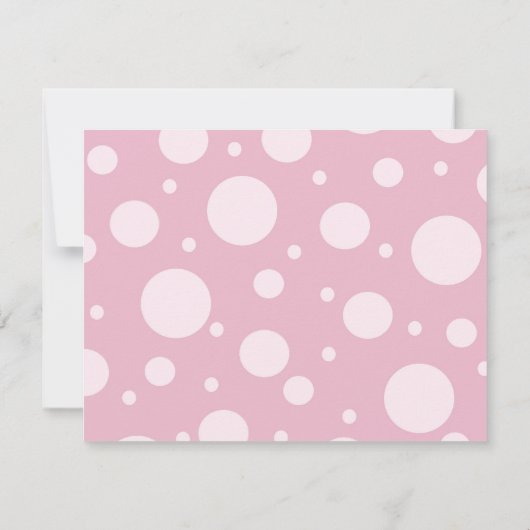 Einladung zum 1. Geburtstag (Rückseite)