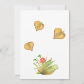 Einladung zum 1. Geburtstag "Charming Mushroom" (Rückseite)