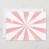 Einladung zum 1. Geburtstag Circus Foto (Rückseite)