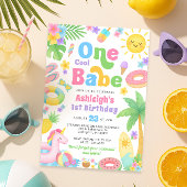 Einladung zum 1. Geburtstag - ein Cooles Kind