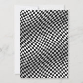 Einladung zum 1. Geburtstag eines Rennwagens (Rückseite)