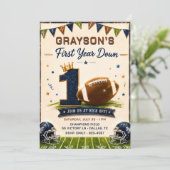 Einladung zum 1. Geburtstag - First Year Down (Stehend Vorderseite)