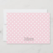 Einladung zum 1. Geburtstag mit Foto Türkis (Rückseite)