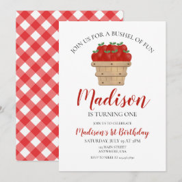 Einladung zum 1. Geburtstag von Apple