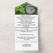 Einladung zum 1. Hochzeitstag (Innen Boden)