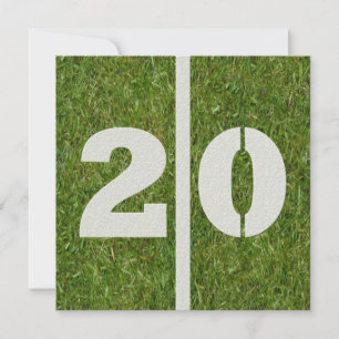 Einladung zum 20. Geburtstag