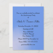 Einladung zum 20. Hochzeitstag (Rückseite)