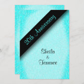 Einladung zum 20. Hochzeitstag (Vorne/Hinten)