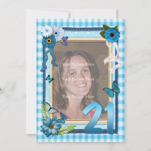 Einladung zum 21. Foto (Vorderseite)