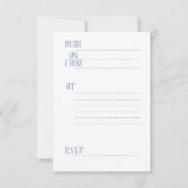 Einladung zum 21. Geburtstag (Rückseite)