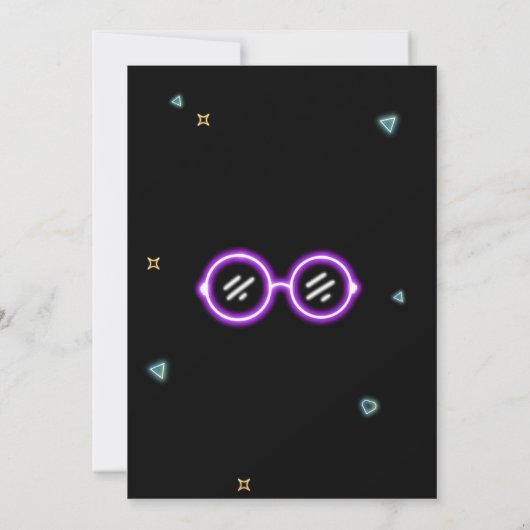 Einladung zum 21. Geburtstag (Rückseite)