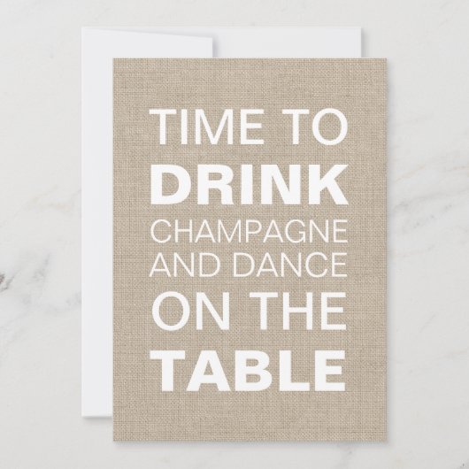 Einladung zum 21. Geburtstag (Vorderseite)