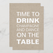 Einladung zum 21. Geburtstag (Vorne/Hinten)