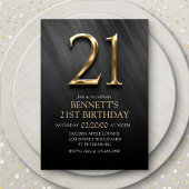 Einladung zum 21. Geburtstag