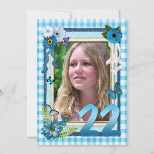 Einladung zum 22. Foto (Vorderseite)