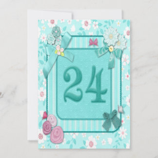 Einladung zum 24. Geburtstag