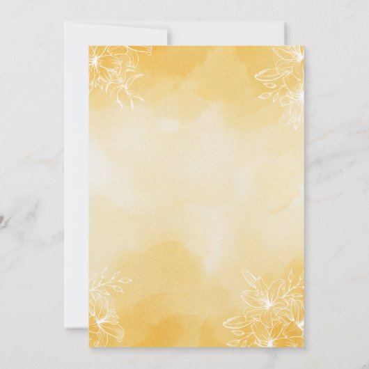 Einladung zum 25. Geburtstag (Rückseite)