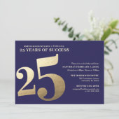 Einladung zum 25. Geschäftsjahr (Stehend Vorderseite)