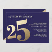Einladung zum 25. Geschäftsjahr (Vorne/Hinten)