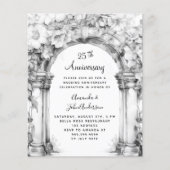 Einladung zum 25. Hochzeitstag (Vorderseite)