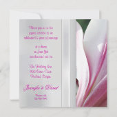 Einladung zum 25. Hochzeitstag (Rückseite)