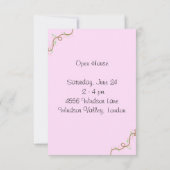 Einladung zum 25. Hochzeitstag (Rückseite)