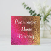 Einladung zum 25. Hochzeitstag (Stehend Vorderseite)