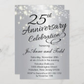 Einladung zum 25. Jahrestag (Vorne/Hinten)