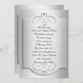 Einladung zum 25. Jahrestag (Vorne/Hinten)