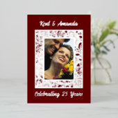 Einladung zum 25-jährigen Jubiläum der Silberfolie (Stehend vorne)