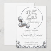 Einladung zum 25. Jubiläum (Vorne/Hinten)