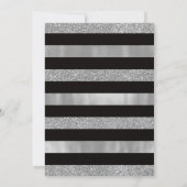 Einladung zum 25. Jubiläum, Imitate Glitzer/Folien (Rückseite)