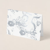 Einladung zum 25. Silver Wedding Jubiläum (Vorderseite)