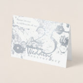 Einladung zum 25. Silver Wedding Jubiläum (Vorderseite)