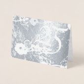 Einladung zum 25. Silver Wedding Jubiläum (Vorderseite)