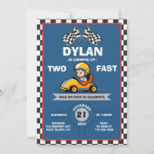 Einladung zum 2. Geburtstag (Vorderseite)