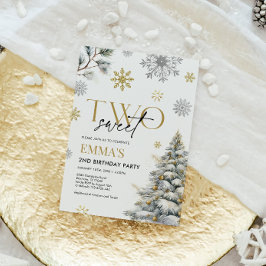 Einladung zum 2. Geburtstag, Winter 2 Geburtstag